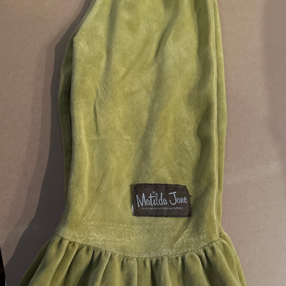 Velvet Matilda Jane pants with ruffles size 4